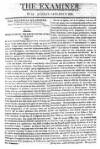 The Examiner Sunday 08 January 1809 Page 1