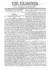 The Examiner Sunday 15 January 1809 Page 1