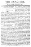 The Examiner Sunday 29 January 1809 Page 1