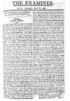 The Examiner Sunday 21 May 1809 Page 1
