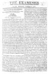 The Examiner Sunday 11 March 1810 Page 1