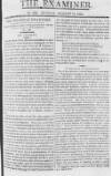 The Examiner Sunday 19 August 1810 Page 1