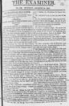 The Examiner Sunday 26 August 1810 Page 1