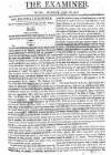 The Examiner Sunday 20 January 1811 Page 1