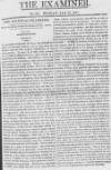 The Examiner Sunday 27 January 1811 Page 1