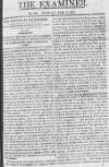 The Examiner Sunday 03 February 1811 Page 1