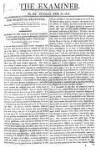 The Examiner Sunday 10 February 1811 Page 1