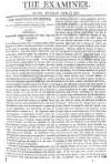 The Examiner Sunday 17 February 1811 Page 1