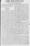 The Examiner Sunday 19 May 1811 Page 1