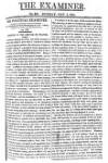 The Examiner Sunday 03 November 1811 Page 1