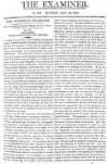 The Examiner Sunday 12 January 1812 Page 1
