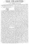 The Examiner Sunday 19 January 1812 Page 1