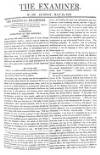 The Examiner Sunday 24 May 1812 Page 1