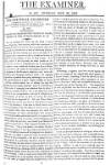 The Examiner Sunday 29 November 1812 Page 1
