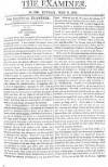 The Examiner Sunday 09 May 1813 Page 1
