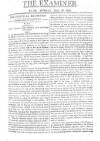 The Examiner Sunday 23 May 1813 Page 1