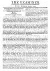 The Examiner Sunday 02 January 1814 Page 1