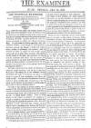 The Examiner Sunday 23 January 1814 Page 1