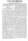 The Examiner Sunday 06 February 1814 Page 1