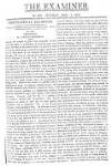 The Examiner Sunday 06 November 1814 Page 1