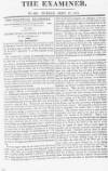 The Examiner Sunday 17 September 1815 Page 1