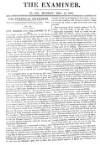 The Examiner Sunday 29 December 1816 Page 1