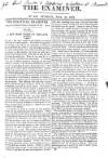 The Examiner Sunday 29 November 1818 Page 1