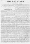 The Examiner Sunday 10 January 1819 Page 1