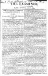 The Examiner Sunday 09 January 1820 Page 1