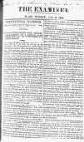 The Examiner Sunday 23 January 1820 Page 1