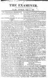 The Examiner Sunday 13 February 1820 Page 1