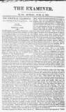 The Examiner Sunday 10 June 1821 Page 1