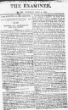 The Examiner Sunday 04 November 1821 Page 1
