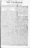 The Examiner Sunday 17 March 1822 Page 1