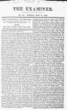 The Examiner Sunday 19 May 1822 Page 1