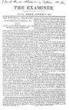 The Examiner Sunday 27 October 1822 Page 1