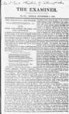 The Examiner Sunday 03 November 1822 Page 1