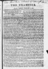 The Examiner Sunday 02 February 1823 Page 1