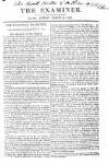 The Examiner Sunday 30 March 1823 Page 1