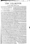 The Examiner Sunday 13 April 1823 Page 1
