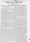 The Examiner Sunday 28 December 1823 Page 1