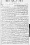 The Examiner Sunday 25 January 1824 Page 1