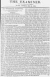 The Examiner Sunday 29 February 1824 Page 1