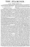 The Examiner Sunday 14 March 1824 Page 1