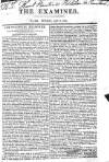 The Examiner Sunday 09 January 1825 Page 1