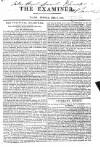 The Examiner Sunday 06 February 1825 Page 1