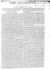 The Examiner Sunday 15 January 1826 Page 1