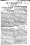 The Examiner Sunday 19 February 1826 Page 1
