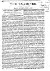 The Examiner Sunday 16 April 1826 Page 1