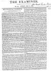The Examiner Sunday 21 May 1826 Page 1